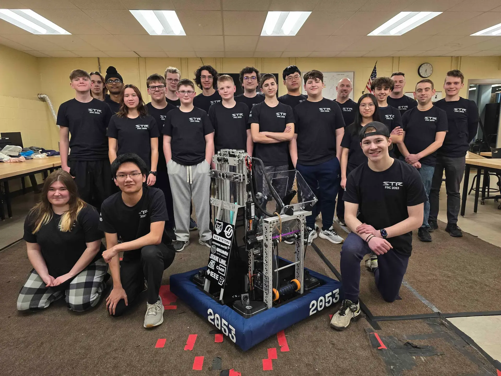 The team with our 2025 robot